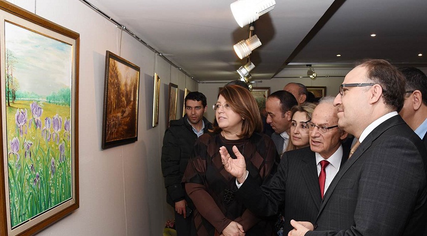 “kadın, Deniz, çiçek” Temalı Resim Sergisi Açıldı