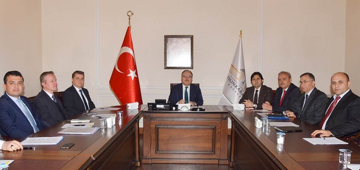 Vali Mustafa Tutulmaz’ın Başkanlığında Kaymakamlar Toplantısı Yapıldı