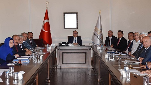 Seçimlerle İlgili Tedbirlerin Görüşüldüğü Toplantı Yapıldı