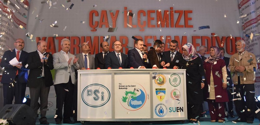 Bakan Eroğlu çay Ve Bolvadin’de Temel Attı Açılışlar Yaptı