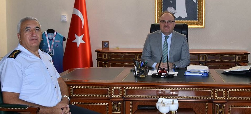 J. Albay Orhan Sırma’dan Vali Mustafa Tutulmaz’a Veda Ziyareti