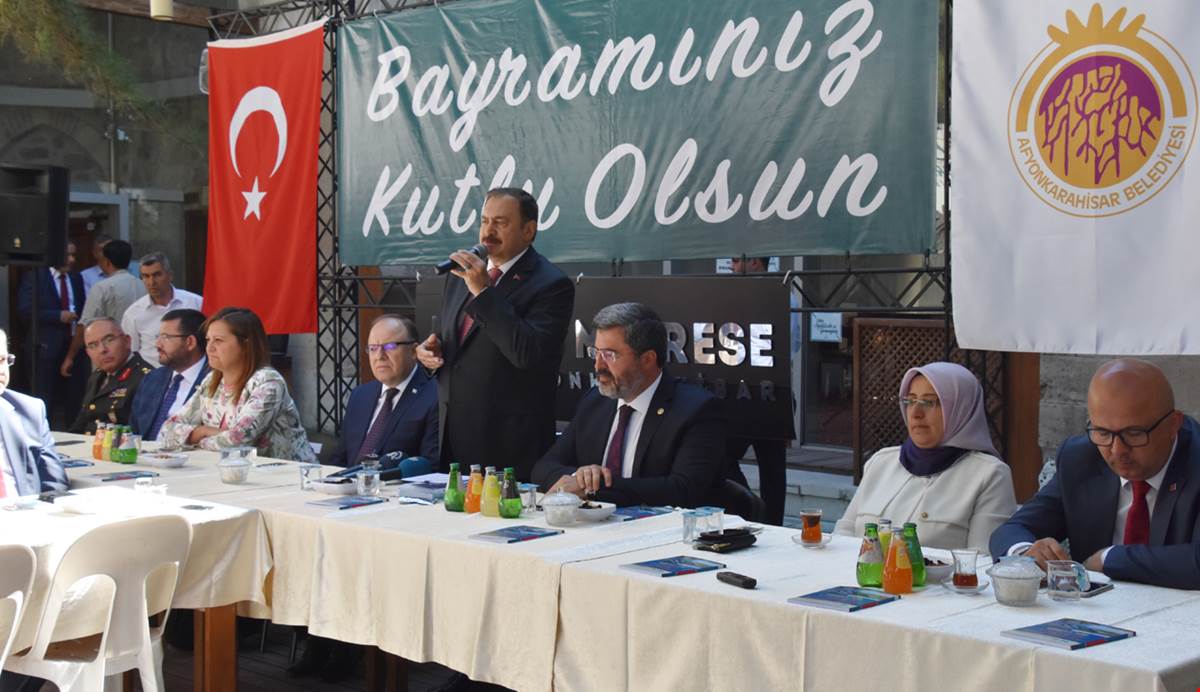Taş Medrese’de Bayramlaşma