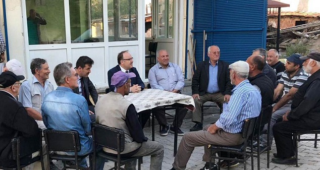 Vali Mustafa Tutulmaz Köy Ziyaretlerine Devam Ediyor