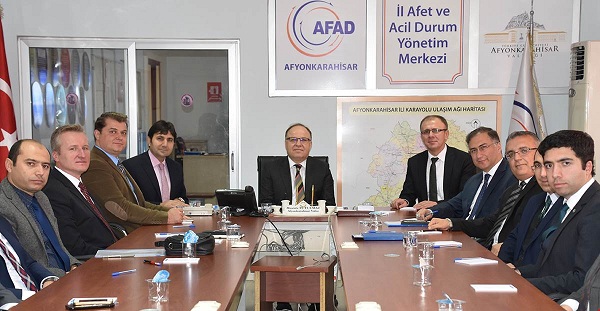 Vali Tutulmaz Vali Yardımcıları Ve Kaymakamlar İle Bir Araya Geldi.