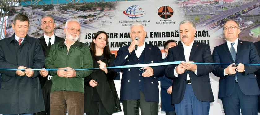 Başbakan Yıldırım Kavşak, Köprü Ve Tünellerin Açılışını Yaptı