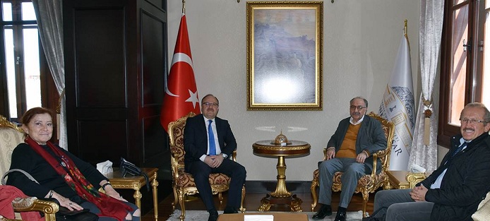 Vali Mustafa Tutulmaz 17. Klasik Müzik Festivali İçin İlimize Gelen Sanatçıları Ağırladı