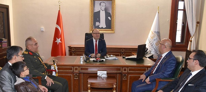 Vali Mustafa Tutulmaz Makamında Kabul Etti