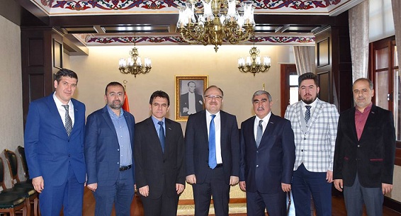 Vali Mustafa Tutulmaz Müsiad’ın Yeni Yönetimini Kabul Etti