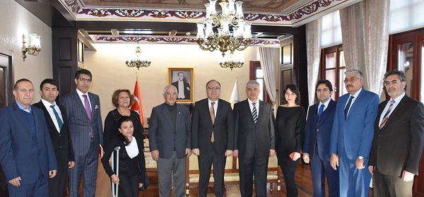 İl İnsan Hakları Kurulu Vali Mustafa Tutulmaz’ı Makamında Ziyaret Ettiler