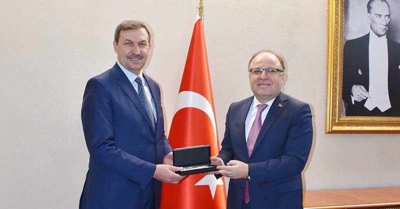 Zeka Genel Sekreteri Balcı'dan Vali Tutulmaz’a Veda Ziyareti