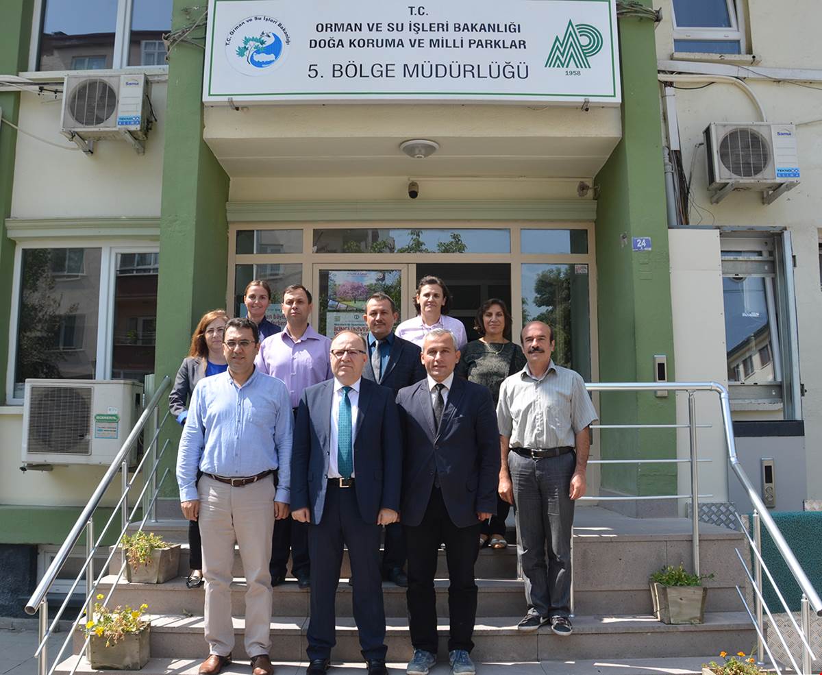 Vali Mustafa Tutulmaz Orman Ve Su İşleri Bakanlığı 5. Bölge Müdürlüğü’nü Ziyaret Etti.