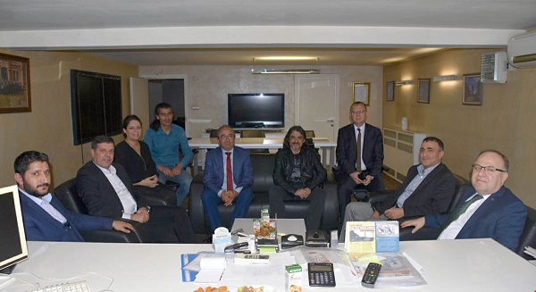 Vali Mustafa Tutulmaz Basın Kuruluşlarına Ziyarette Bulundu.