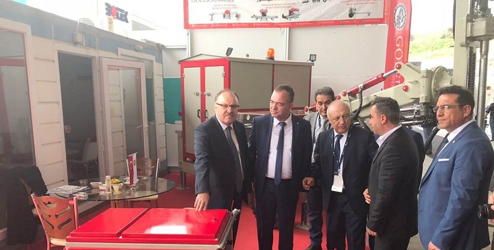 Vali Tutulmaz İzmir’de 24’üncüsü Yapılan Marble Doğaltaş Ve Teknolojileri Fuarına Katıldı