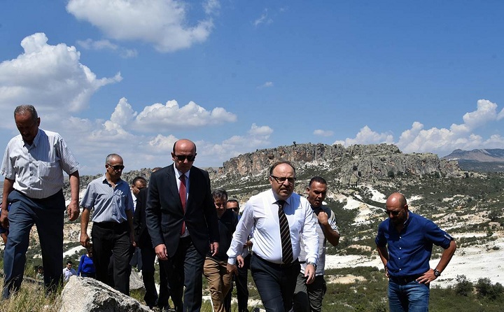 Tutulmaz Açık Hava Müzesi Projesinin Başlangıç Noktasında İncelemelerde Bulundu