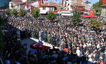 şehidimiz Son Yolculuğuna Uğurlandı.