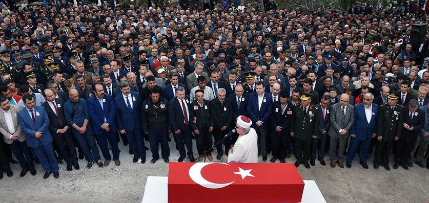 şehidimiz Son Yolculuğuna Dualarla Uğurlandı