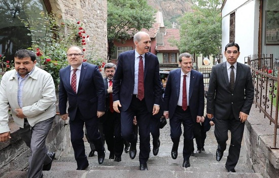 Bakan Kurtulmuş Ve Vali Tutulmaz Tarihi Ve Kültürel Alanları İnceledi