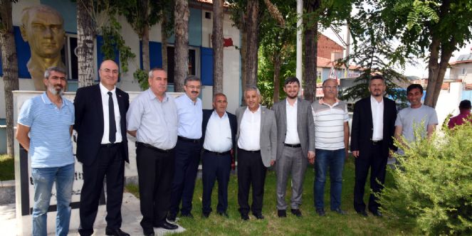 Başkan Zeybek Ziyaret Turunda