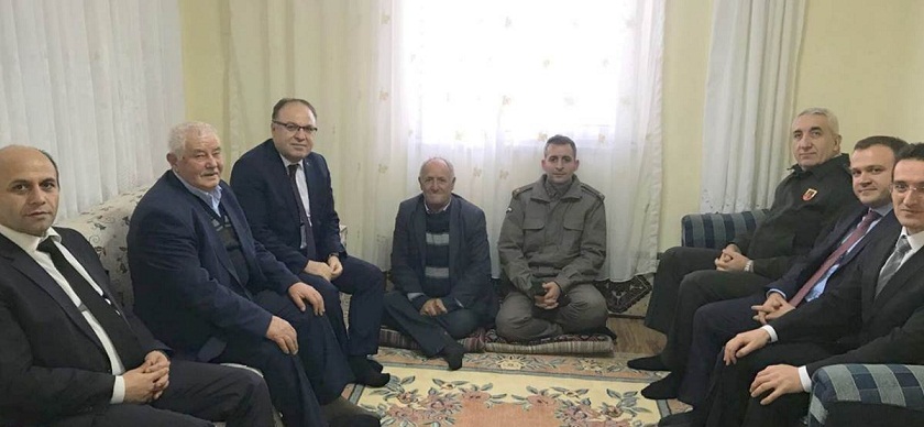 Vali Mustafa Tutulmaz Sultandağı İlçemizdeki şehit Ailelerini Ziyaret Etti