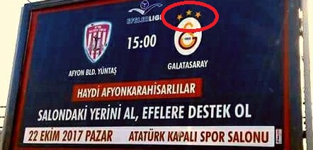 Galatasarayın Tek Yıldızını Reklamcı Yedi