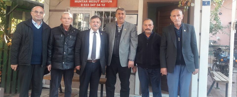 Mhp Yönetiminden Muhtarlar Derneğine Ziyaret