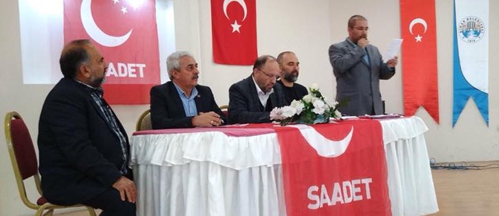 Saadet Partisi Dinar Kogresi Yapıldı