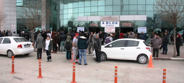 Afyon Devlet Hastanesinde Cinayet