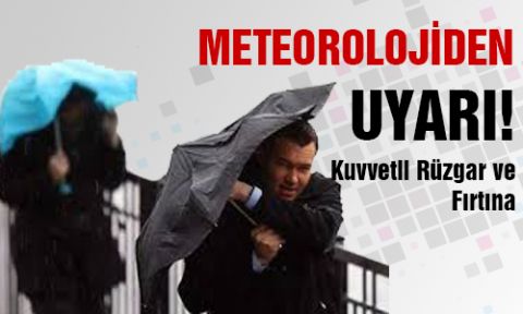 Kuvvetli Rüzgar Ve Fırtına