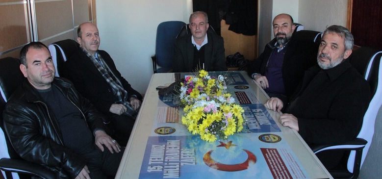 Başkan Bozkurt’tan, Oda Ve Kooperatife Hayırlı Olsun Ziyareti