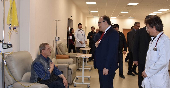 Vali Tutulmaz Nükleer Tıp Bölümüne Ziyarette Bulundu