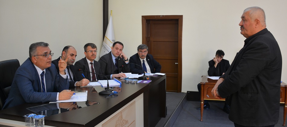 Mart Ayı Halk Günü Toplantısı Yapıldı