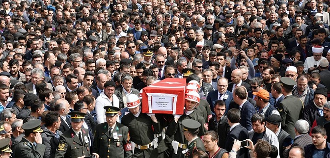 Afrin şehidimiz şuhut İlçemizde Son Yolculuğuna Uğurlandı