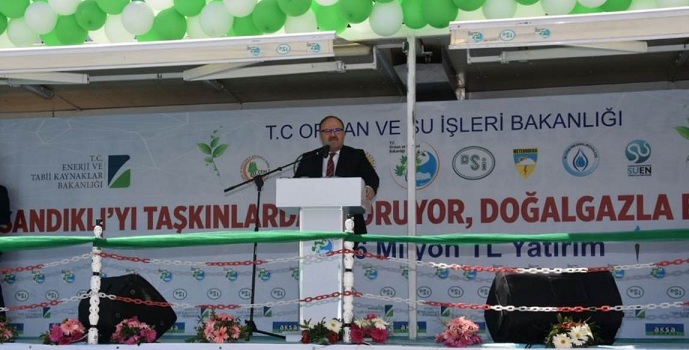 Vali Tutulmaz Doğalgaz Yatırımlarının Açılışını Gerçekleştirdi