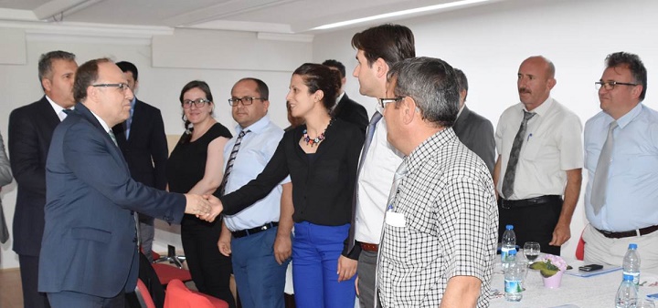 Vali Tutulmaz Aile Ve Sosyal Politikalar İl Müdürlüğünü Ziyaret Etti