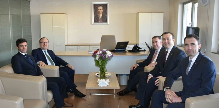 Vali Mustafa Tutulmaz Banka Müdürlerine Ziyarette Bulundu