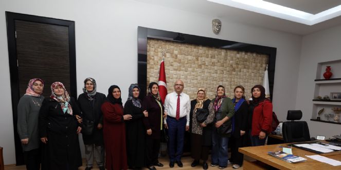 şileli Kadın Muhtarlardan Ziyaret