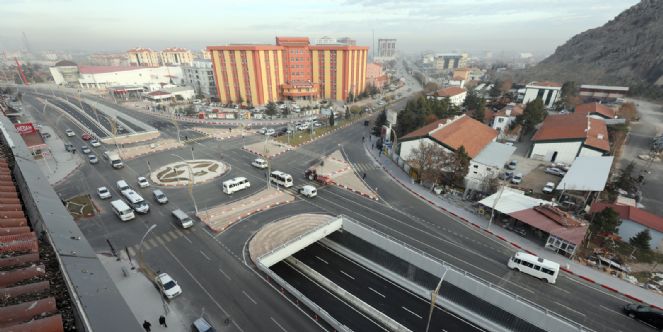 Maliye Kavşağı Alt Geçit çalışmaları Tamamlandı