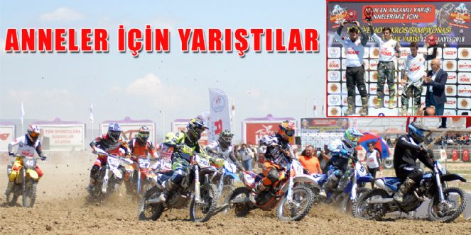 Motokros 2. Ayak Yarışı Afyon´da Yapıldı