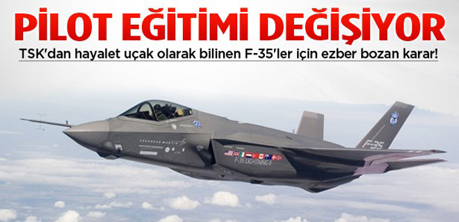 Tsk'da F-35'ler İçin Ezber Bozan Eğitim!