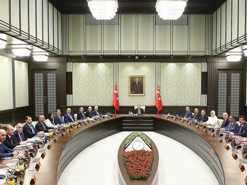 Bakanlar Kurulu Cumhurbaşkanlığı Külliyesinde Toplandı