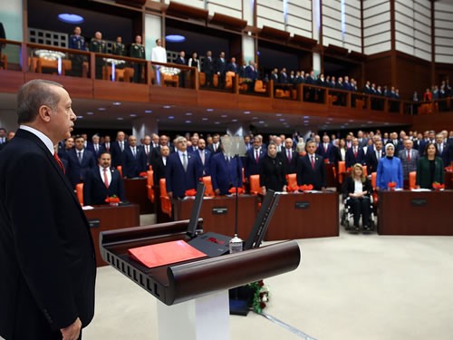 Cumhurbaşkanı Erdoğan, Tbmm Yasama Yılı Açılış Toplantısına Katıldı