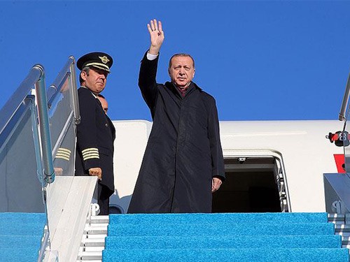 Cumhurbaşkanı Erdoğan, Ukrayna’ya Gitti