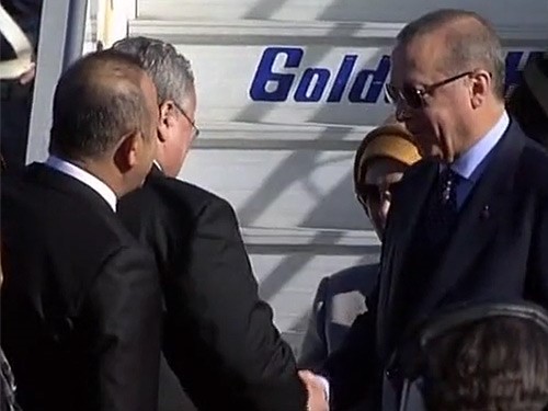 Cumhurbaşkanı Erdoğan Yunanistan’da