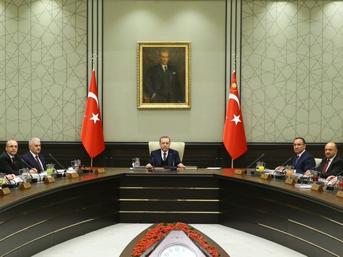 Bakanlar Kurulu Cumhurbaşkanlığı Külliyesinde Toplandı