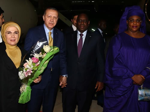Cumhurbaşkanı Erdoğan Senegal’de