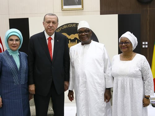Cumhurbaşkanı Erdoğan Mali’de