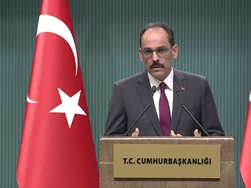 Cumhurbaşkanlığı Sözcüsü Kalın: “abd’li Yetkililer Terör örgütünü Meşrulaştırmaya Dönük çabalardan Vazgeçsin”