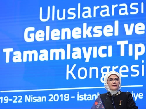 Emine Erdoğan: “geleneksel Ve Tamamlayıcı Tıp Alanına Bilimsel Bir Temel Kazandırmak Zaruridir”