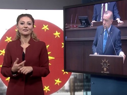 Cumhurbaşkanlığı, İşitme Engellilere Yönelik Yayına Başladı