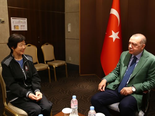 Cumhurbaşkanı Erdoğan, Ayla Filminin Gerçek Kahramanı Eunja Kim'i Kabul Etti